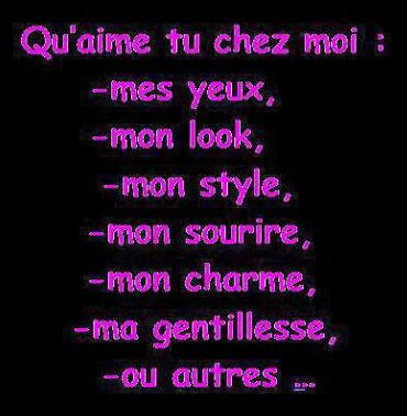 Tu préfère koi ché oim?